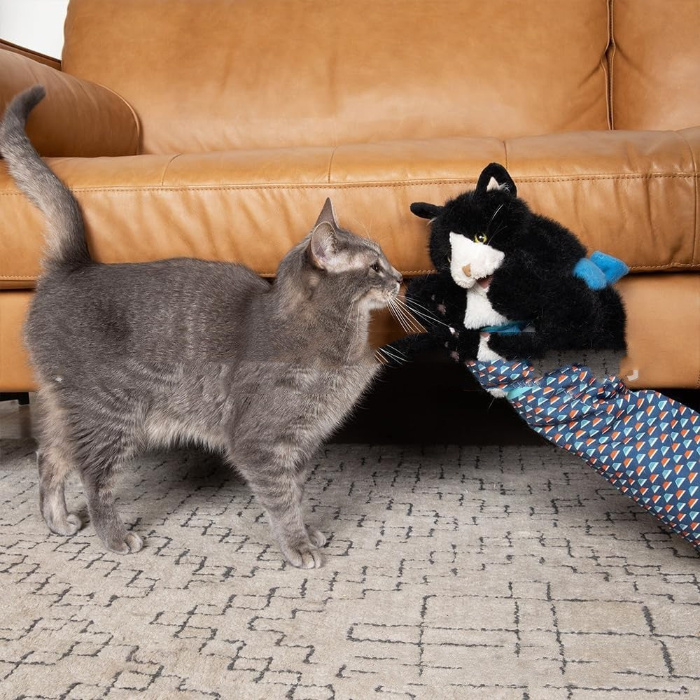 Home Decoration Cat Puppet Wrestler