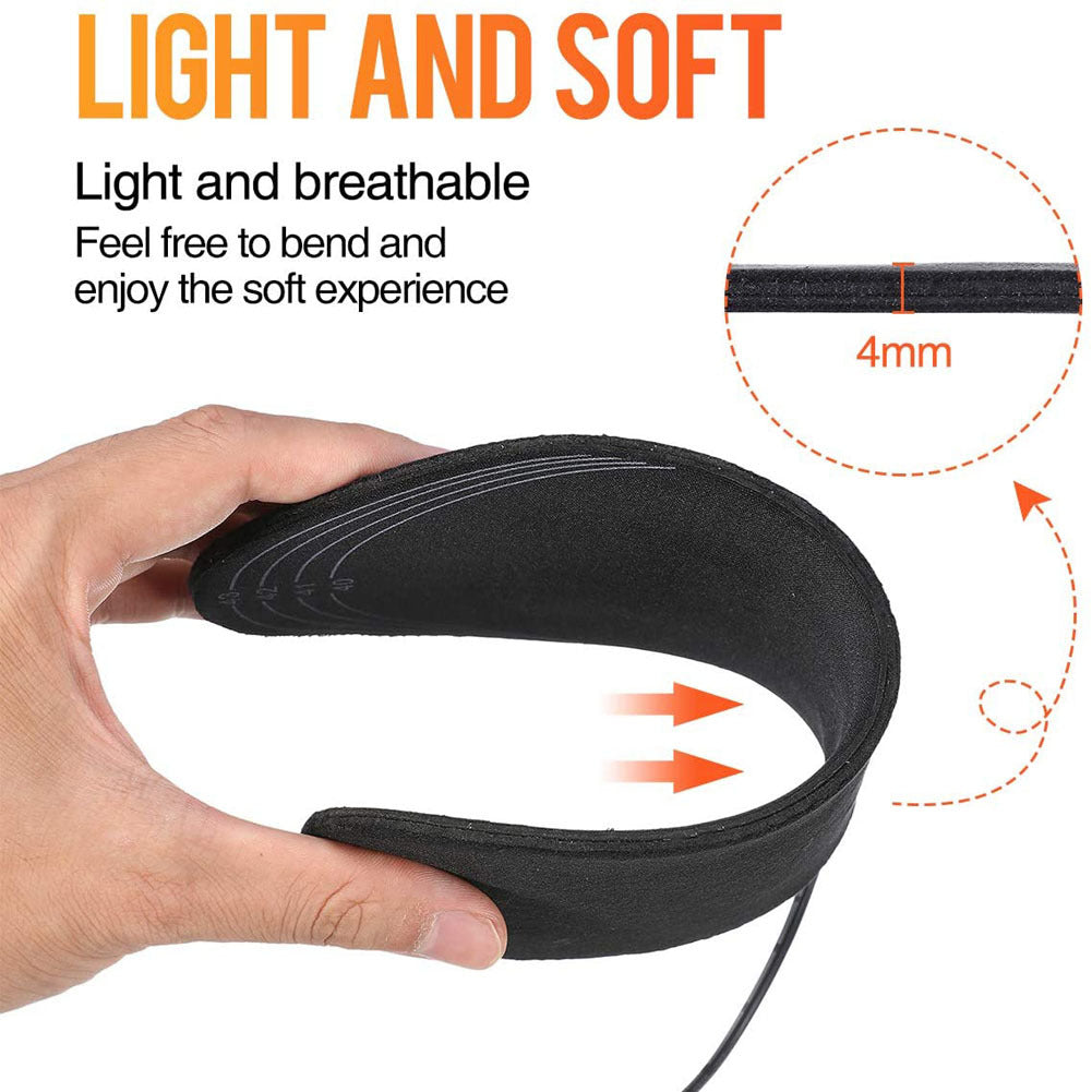 USB Heated Shoes Winter Warm Heating Insoles