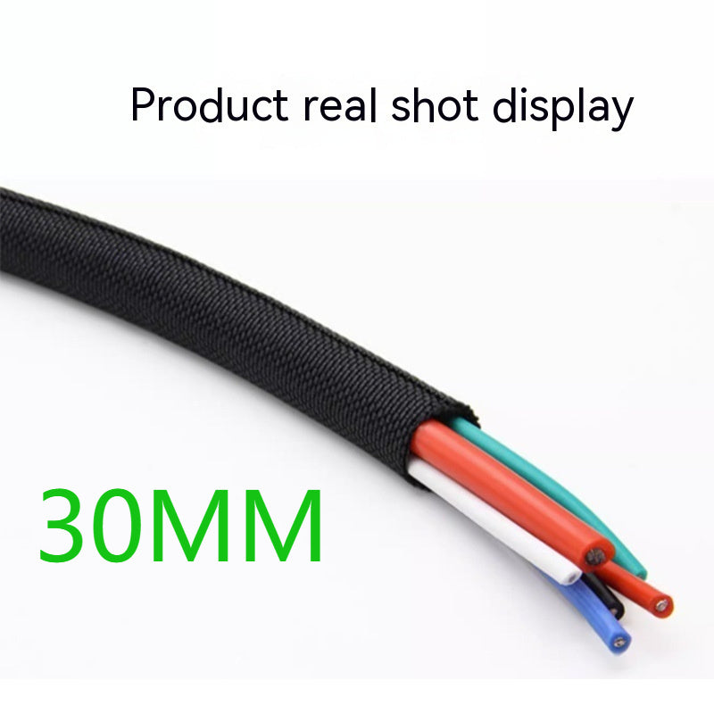 Environmentally Friendly Flame-retardant And Wear-resistant Self Winding Textile Sleeve