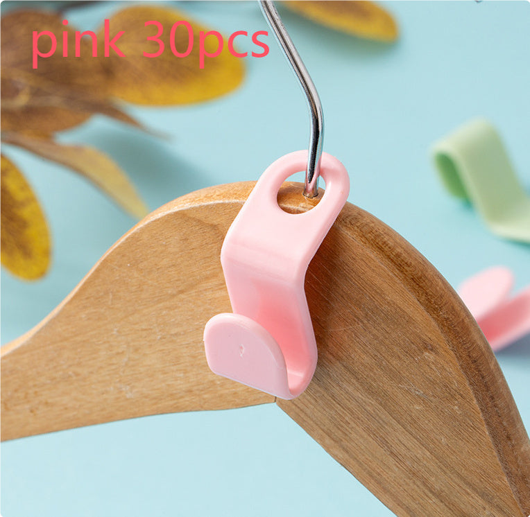 Home Dormitory Stackable Plastic Clothes Rack Connection Buckle