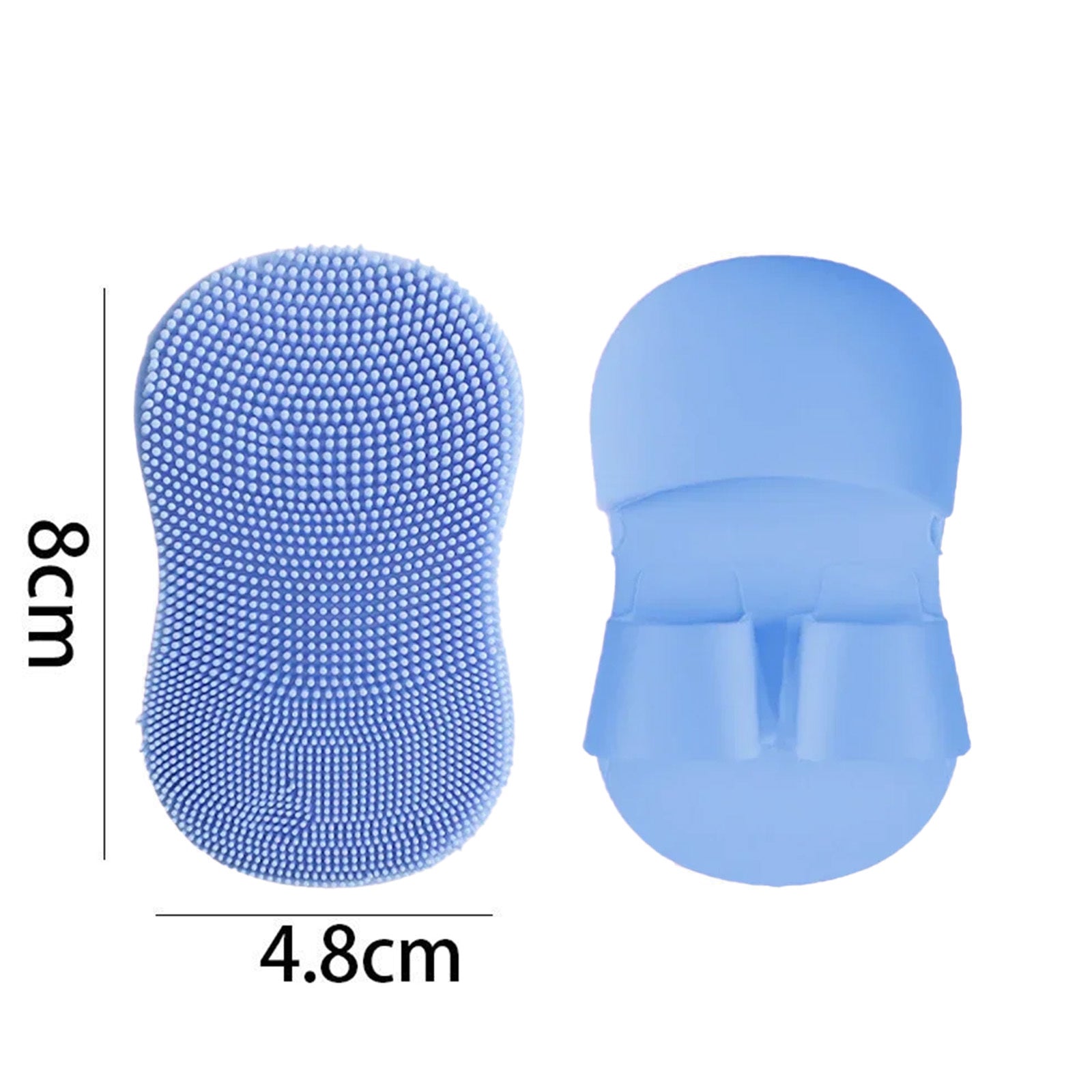 Face Scrubber Mini Facial Brush Silicone Wash Exfoliator Cleansing
