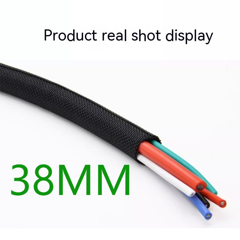 Environmentally Friendly Flame-retardant And Wear-resistant Self Winding Textile Sleeve
