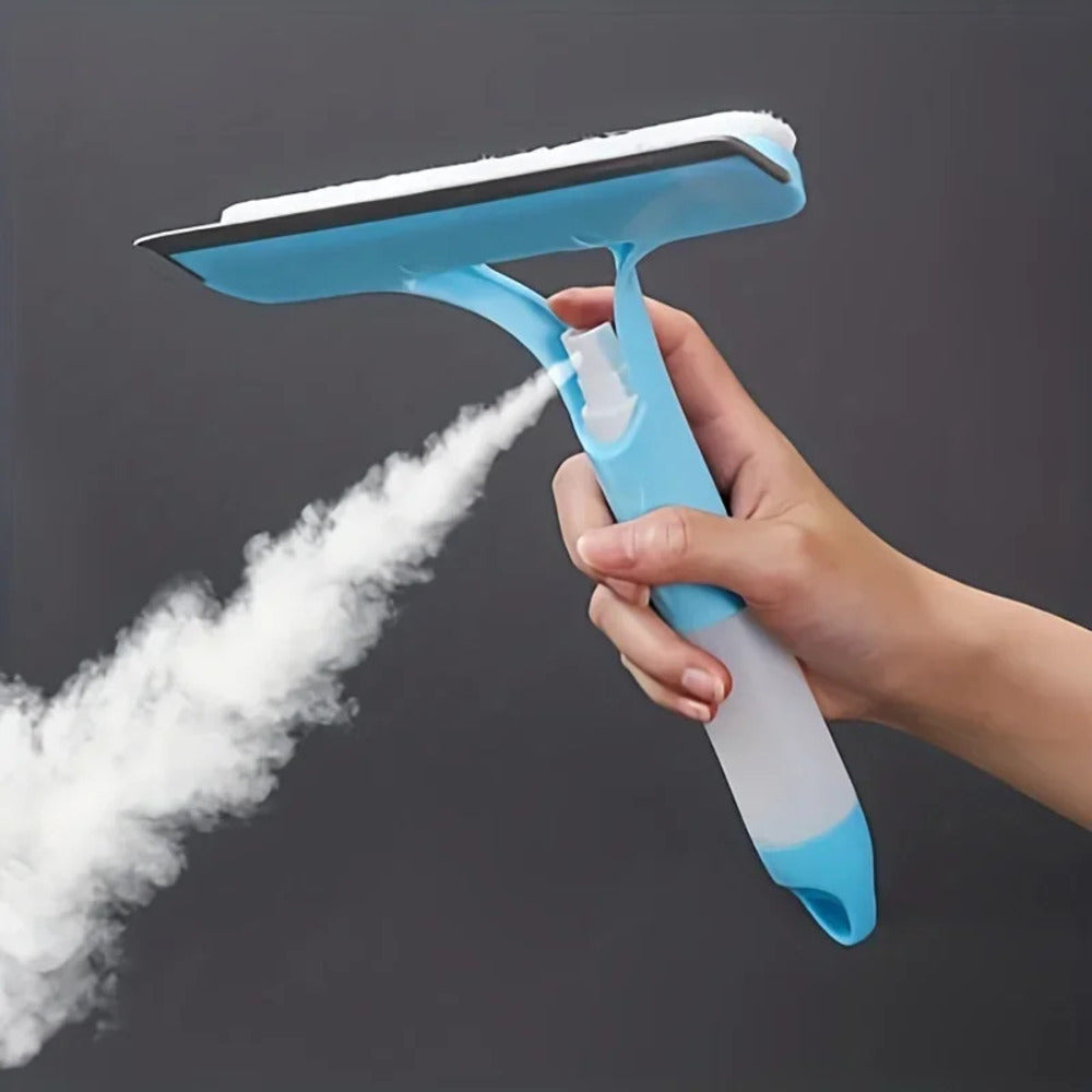 Multi-function Home Window Cleaning Sprayer Home Automotive Rubber Brush