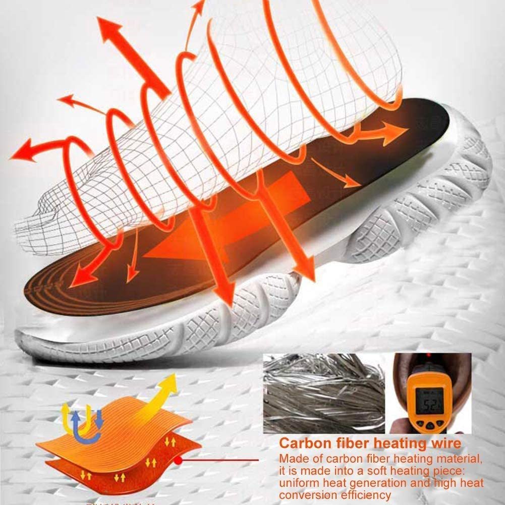 USB Heated Shoes Winter Warm Heating Insoles