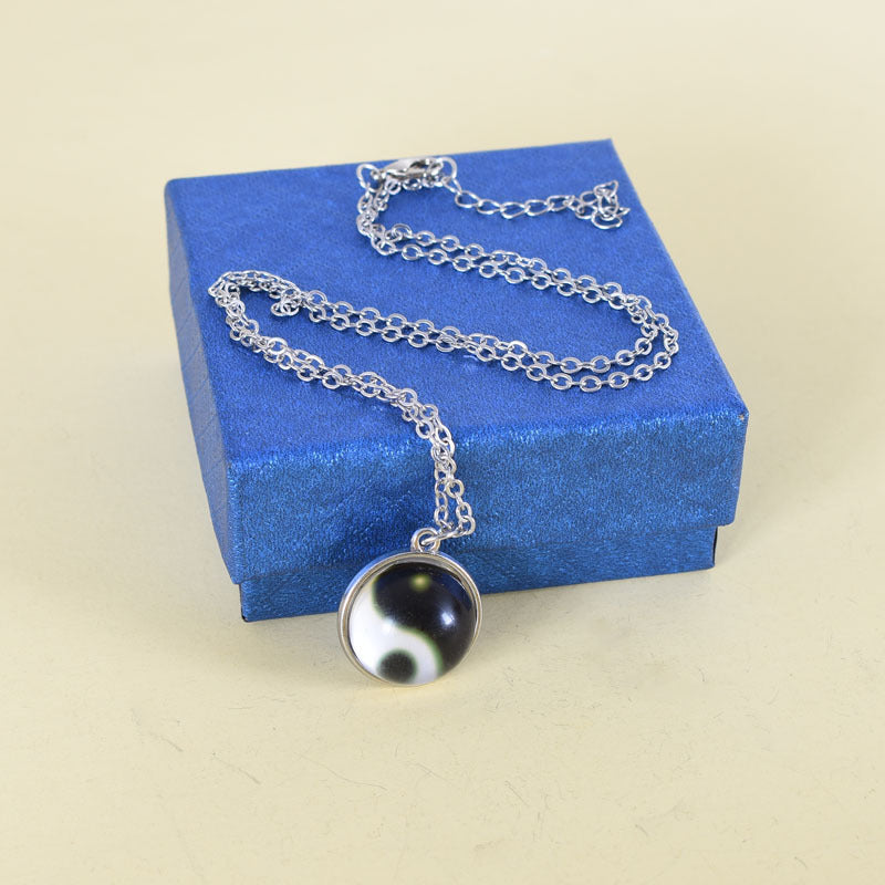 Cosmic Dream Starry Sky Time Gem Necklace