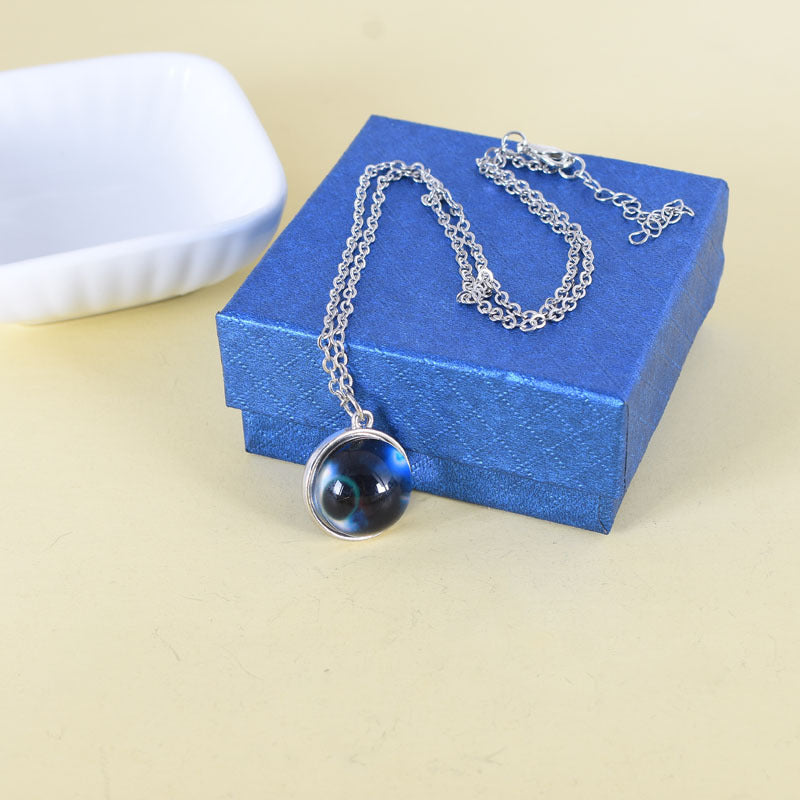Cosmic Dream Starry Sky Time Gem Necklace