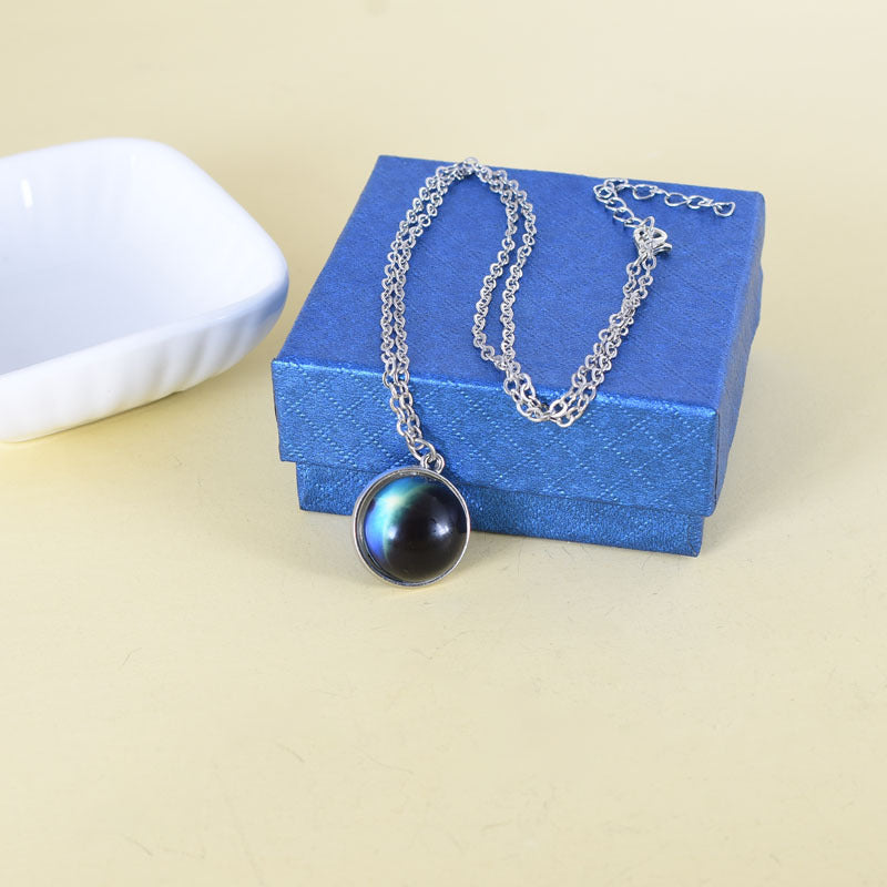 Cosmic Dream Starry Sky Time Gem Necklace