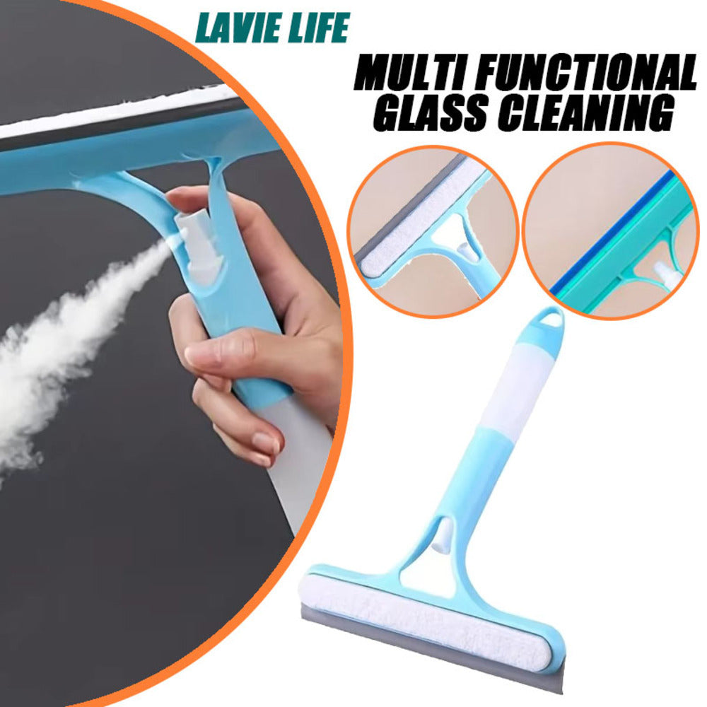 Multi-function Home Window Cleaning Sprayer Home Automotive Rubber Brush