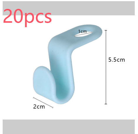 Home Dormitory Stackable Plastic Clothes Rack Connection Buckle