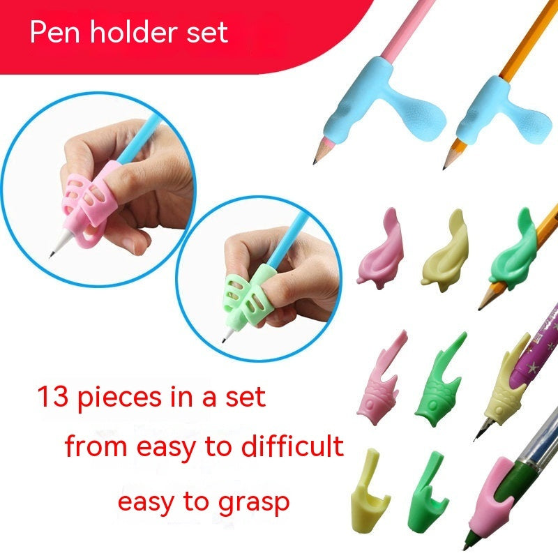 Pencil Grip Children's Soft Glue Writing Posture Brace