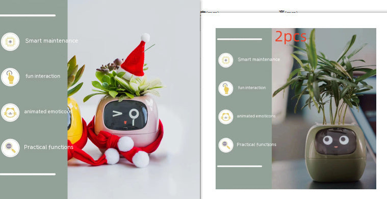AI Chips Smart Planter Endless Fun