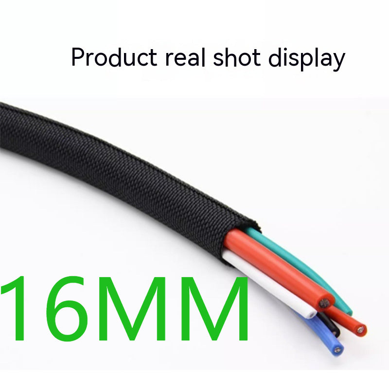 Environmentally Friendly Flame-retardant And Wear-resistant Self Winding Textile Sleeve