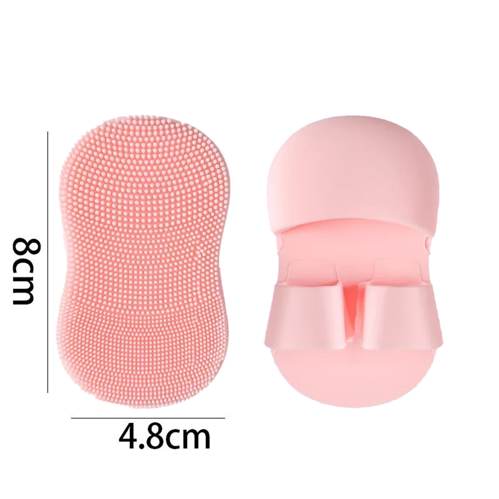 Face Scrubber Mini Facial Brush Silicone Wash Exfoliator Cleansing
