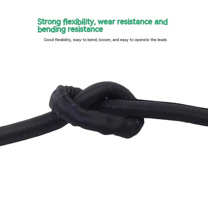 Environmentally Friendly Flame-retardant And Wear-resistant Self Winding Textile Sleeve